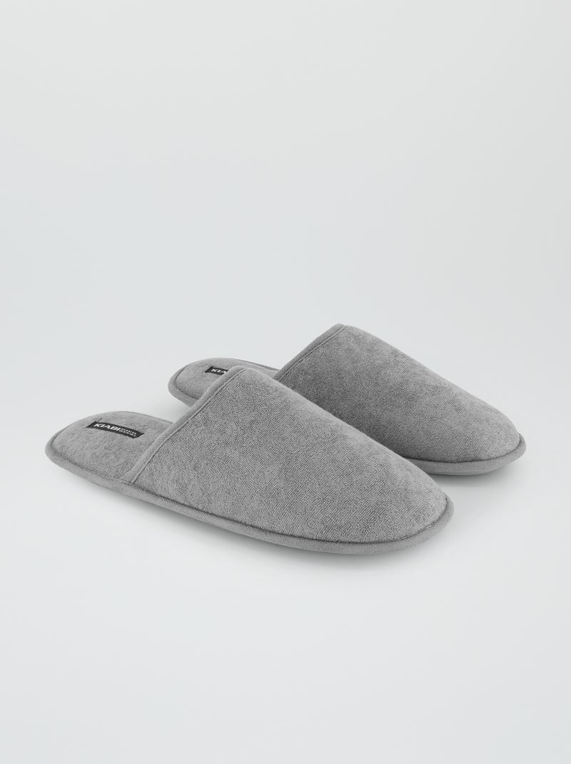 Pantofole mules beige - Kiabi