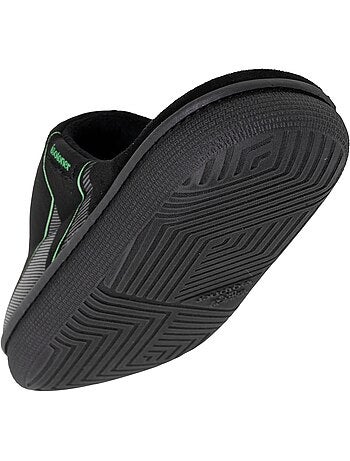 Pantofole mules camoscio, suola bloup XTRA comfort uomo Isotoner