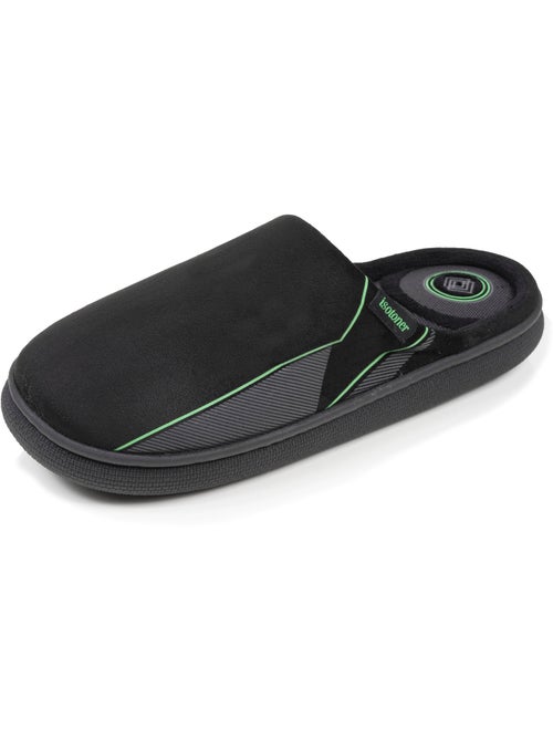 Pantofole mules camoscio, suola bloup XTRA comfort uomo Isotoner - Kiabi