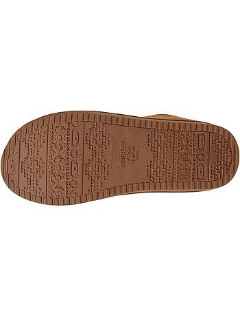 Pantofole mules con zeppa di 3,5 cm, molto confortevole donna