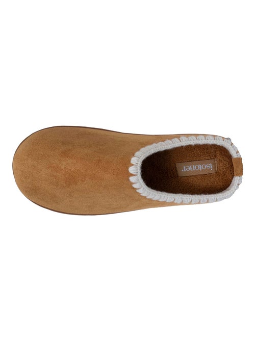 Pantofole mules con zeppa di 3,5 cm, molto confortevole donna Isotoner - Kiabi