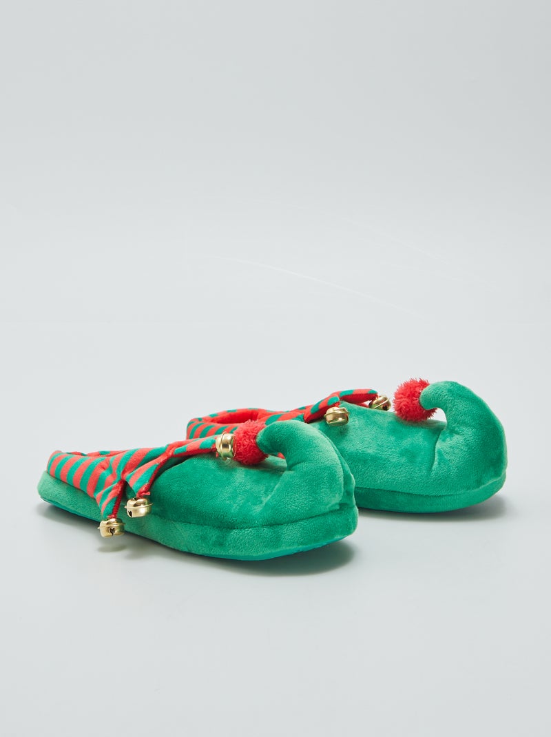 Pantofole Di Natale A Forma Di Cervo – Morbide E Soffici Con Suola In Gomma Antiscivolo, Per Donna E Ragazza, Calde E Comode - 6
