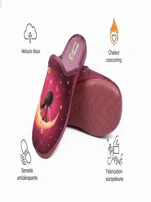 Pantofole Mules donna PHOTOPRINT - Kiabi