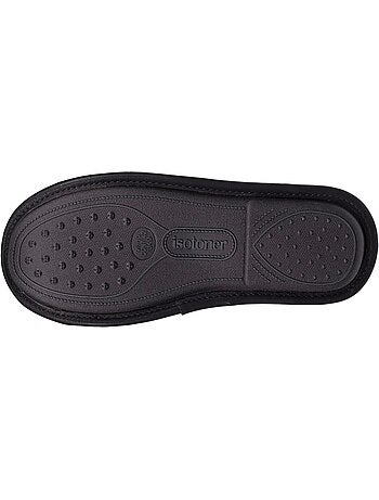 Pantofole mules effetto ecopelle ultraconfortevole e uomo isotoner