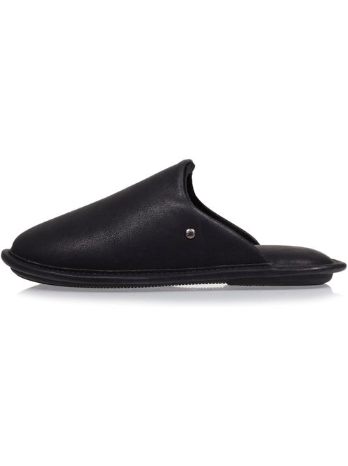 Pantofole mules effetto ecopelle ultraconfortevole e uomo isotoner - Kiabi Pantofole mules effetto ecopelle ultraconfortevole e uomo isotoner - Kiabi