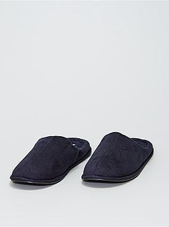 Scarpe - Pantofole mules effetto finto camoscio - Kiabi