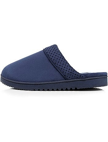 Pantofole mules estremamente comode, in similpelle donna Isotoner