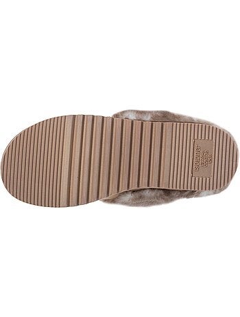 Pantofole mules estremamente comode, in similpelle donna isotoner