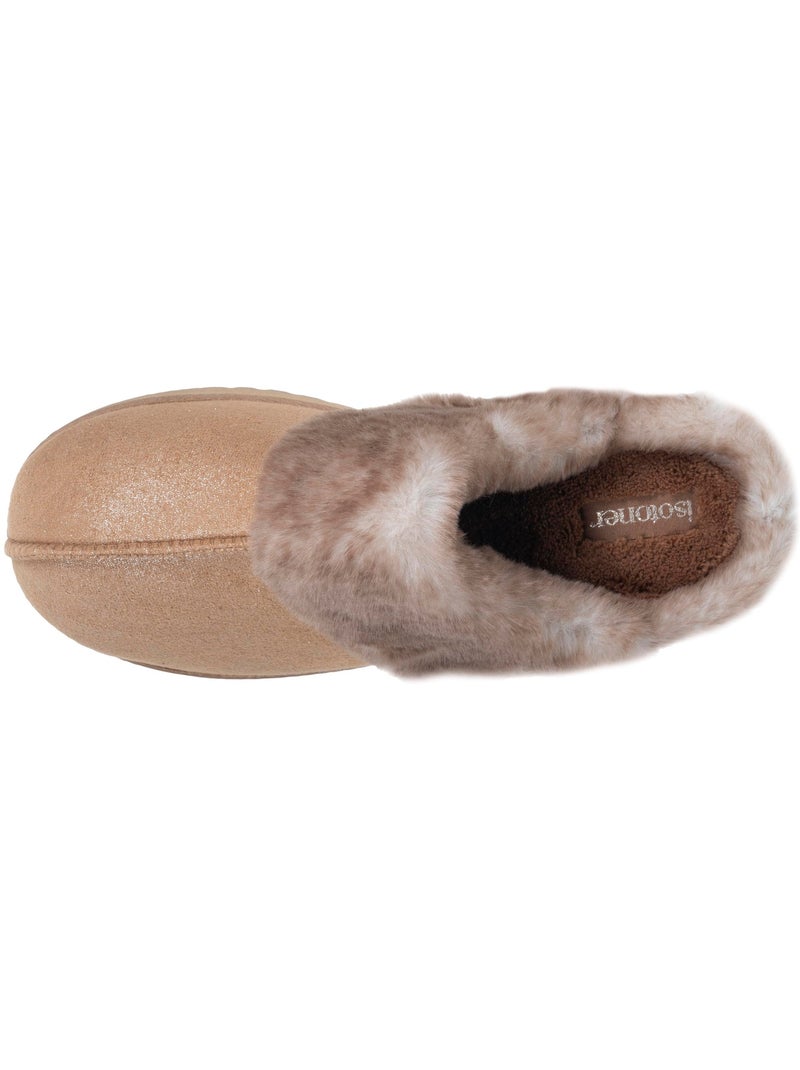 Pantofole mules estremamente comode, in similpelle donna isotoner Cammello - Kiabi
