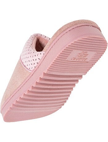 Pantofole mules estremamente comode, in similpelle donna Isotoner