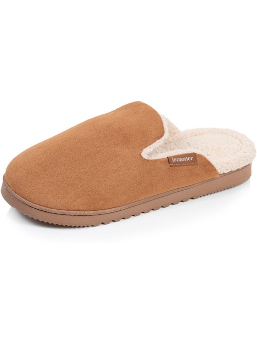 Pantofole mules estremamente comode, in similpelle uomo isotoner - Kiabi Pantofole mules estremamente comode, in similpelle uomo isotoner - Kiabi