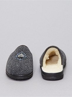 Scarpe - Pantofole mules foderate di pelliccia - Kiabi