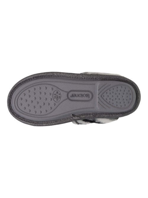 Pantofole mules Gatto di fantasia donna Isotoner - Kiabi Pantofole mules Gatto di fantasia donna Isotoner - Kiabi