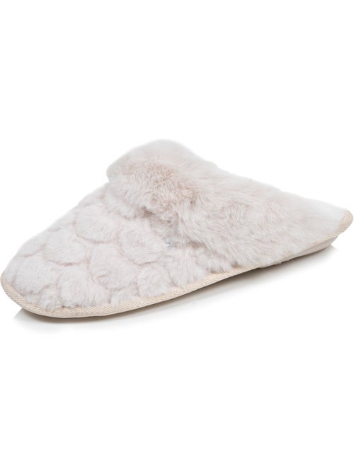 Pantofole mules gatto fantasia - morbido e confortevole donna - Kiabi Pantofole mules gatto fantasia - morbido e confortevole donna - Kiabi