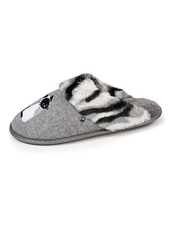 Pantofole mules Gatto fantasia - Morbido e confortevole donna Isotoner
