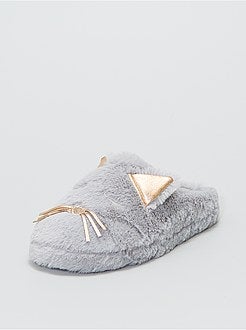 Pantofole mules 'gatto' - Kiabi