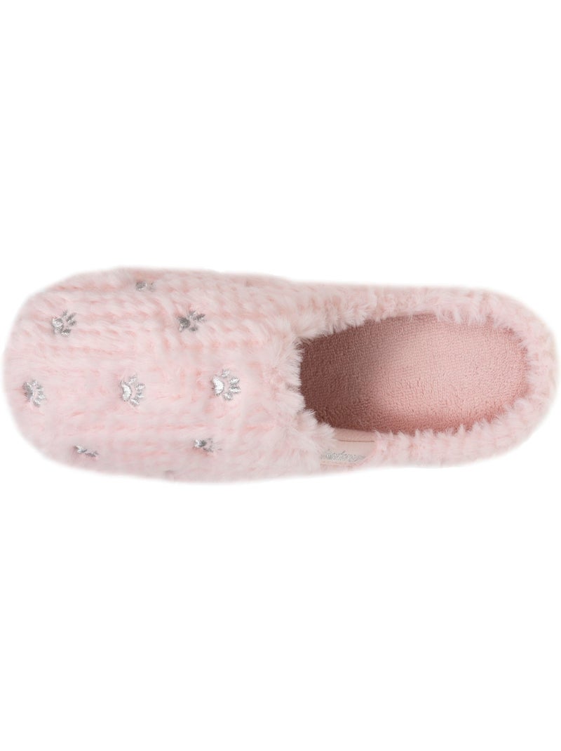 Pantofole mules in materiale morbido, suola ergonomica e bambina isotoner Rosa - Kiabi