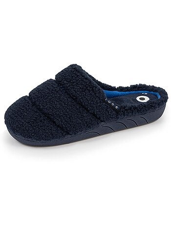Pantofole mules in sherpa, suola ergonomica comfort bambino isotoner