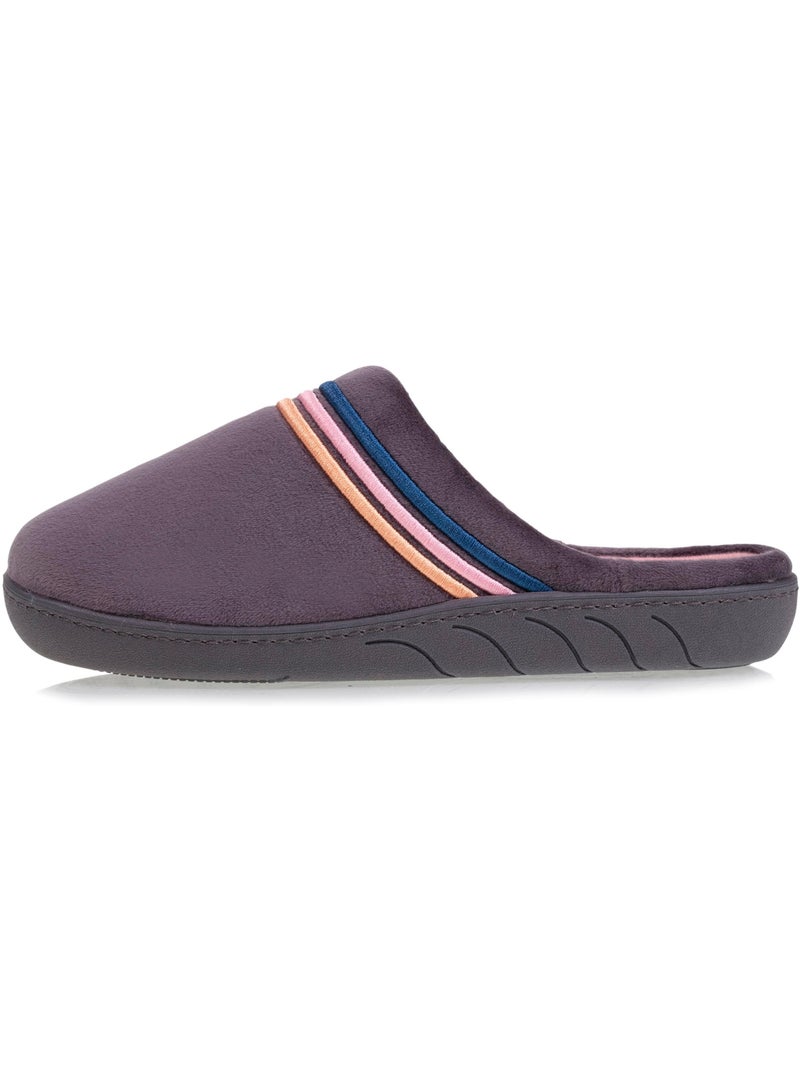 Pantofole mules leggero e confortevole, facile da bambina Grigio - Kiabi
