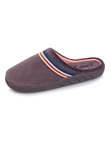 Pantofole mules leggero e confortevole, facile da bambina Isotoner