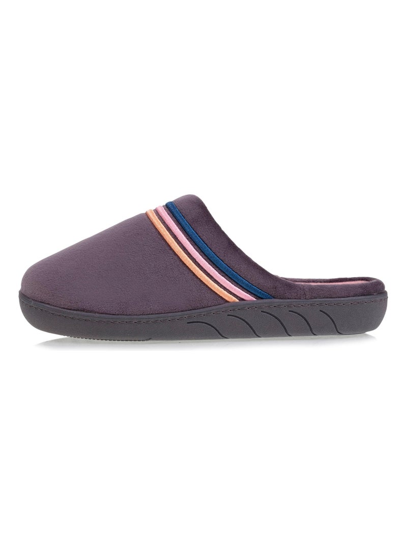 Pantofole mules leggero e confortevole, facile da bambina Isotoner Grigio - Kiabi
