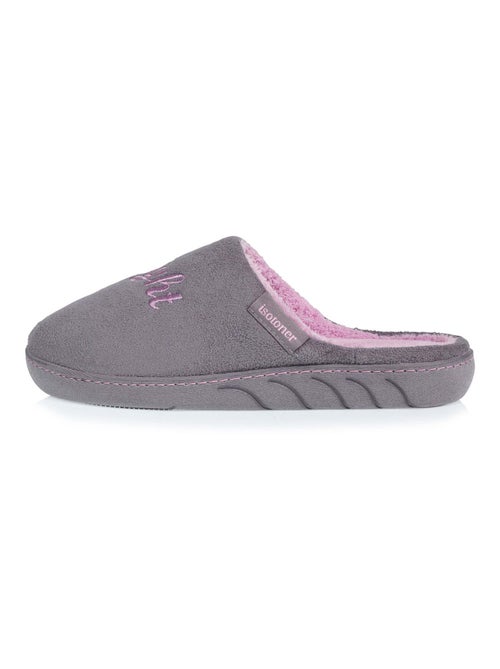 Pantofole mules leggero e confortevole, facile da bambina Isotoner - Kiabi