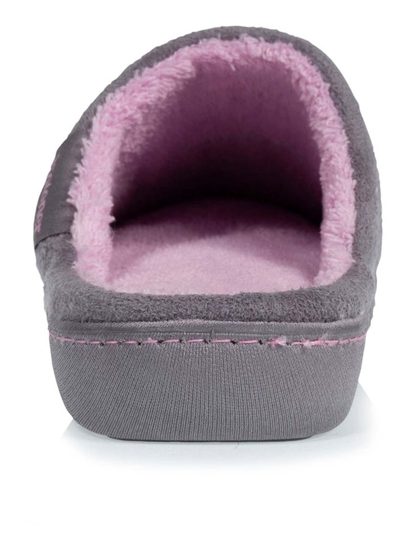 Pantofole mules leggero e confortevole, facile da bambina Isotoner Grigio - Kiabi