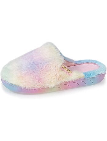 Pantofole mules leggero e confortevole, facile da bambina Isotoner