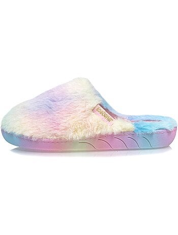 Pantofole mules leggero e confortevole, facile da bambina Isotoner