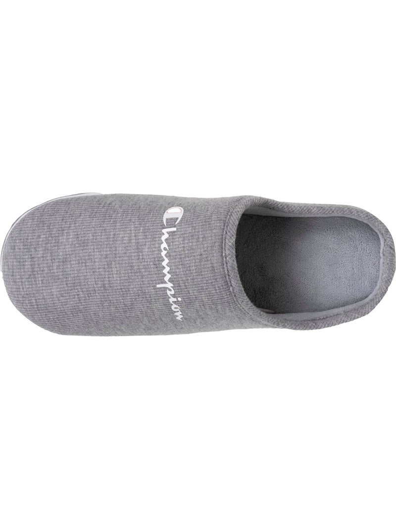 Pantofole mules maglia a costine ultra confortevole, donna Champion Grigio melangiato - Kiabi