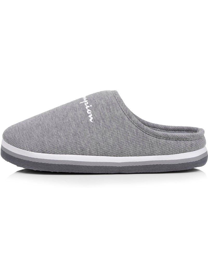 Pantofole mules maglia a costine ultra confortevole, donna Champion Grigio melangiato - Kiabi