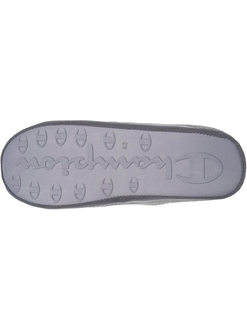 Pantofole mules maglia a costine ultra confortevole, donna Champion Grigio melangiato - Kiabi