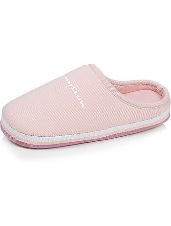Pantofole mules maglia a costine ultra confortevole, donna Champion