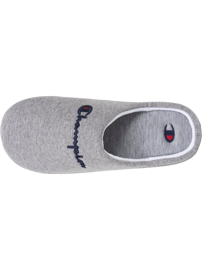 Pantofole mules maglia a costine ultra confortevole, uomo Champion Grigio melangiato - Kiabi