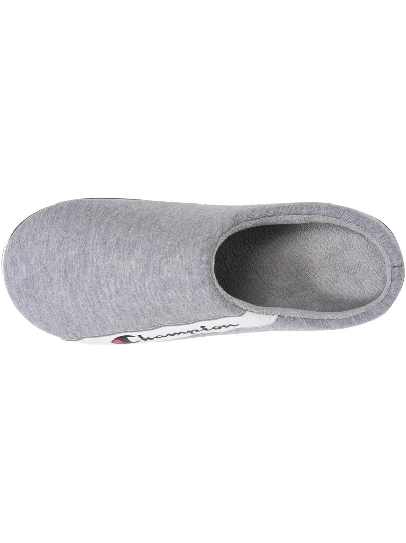 Pantofole mules maglia a costine ultra confortevole, uomo Champion Grigio melangiato - Kiabi