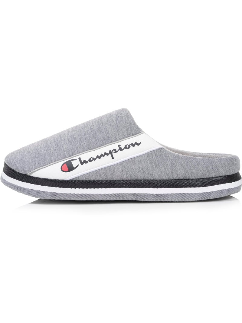 Pantofole mules maglia a costine ultra confortevole, uomo Champion Grigio melangiato - Kiabi