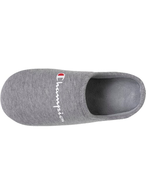 Pantofole mules maglia a costine ultra confortevole, uomo - Kiabi