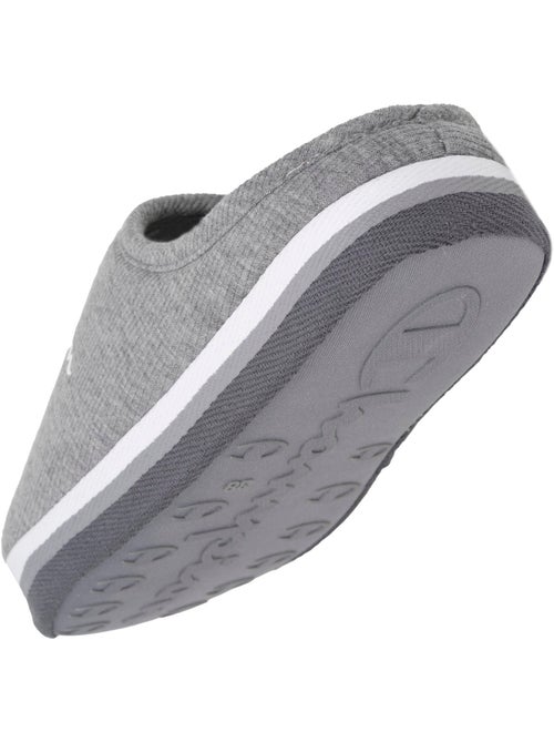 Pantofole mules maglia a costine ultra confortevole, uomo - Kiabi