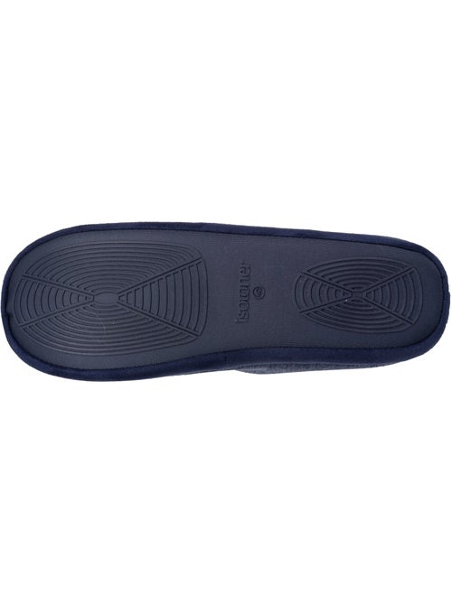 Pantofole mules maglia, suola in gomma antiscivolo uomo Isotoner - Kiabi