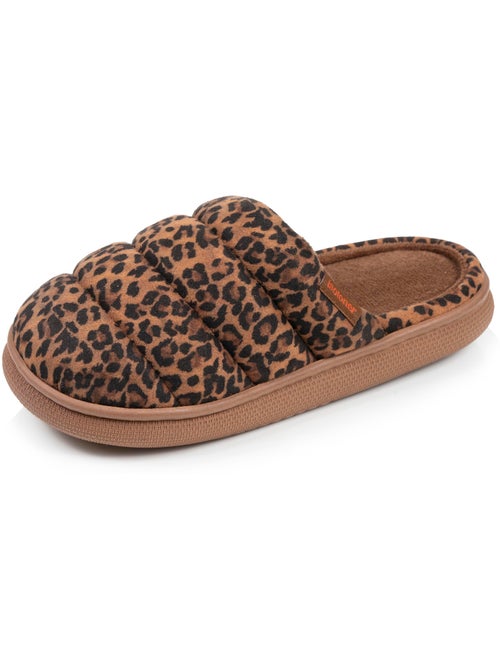 Pantofole mules materiale sherpa, suola bloup donna Isotoner - Kiabi