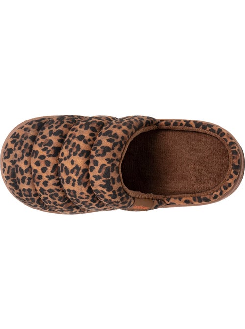 Pantofole mules materiale sherpa, suola bloup donna Isotoner - Kiabi