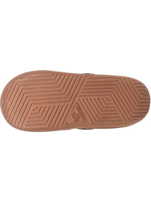 Pantofole mules materiale sherpa, suola bloup donna Isotoner - Kiabi