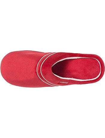 Pantofole mules microvelluto, schiuma a memoria di donna isotoner