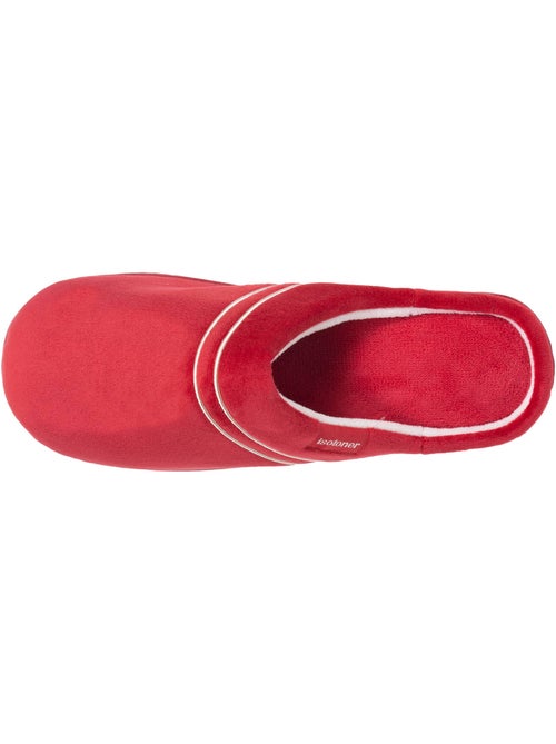 Pantofole mules microvelluto, schiuma a memoria di donna isotoner - Kiabi