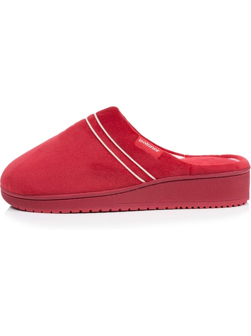 Pantofole mules microvelluto, schiuma a memoria di donna isotoner - Kiabi