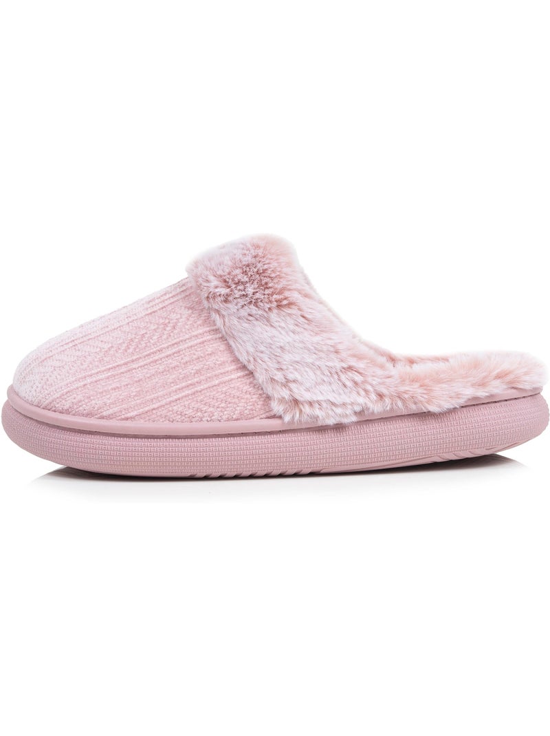 Pantofole mules microvelluto, suola bloup extra comfort donna isotoner Rosato - Kiabi