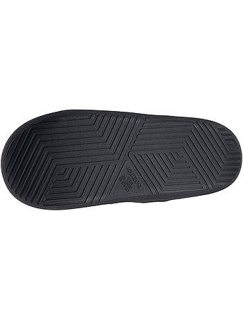 Pantofole mules microvelluto, suola bloup extra comfort uomo isotoner