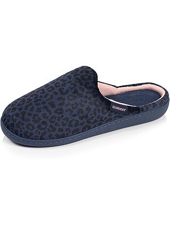 Pantofole mules microvelluto, suola ergonomica, schiuma donna isotoner