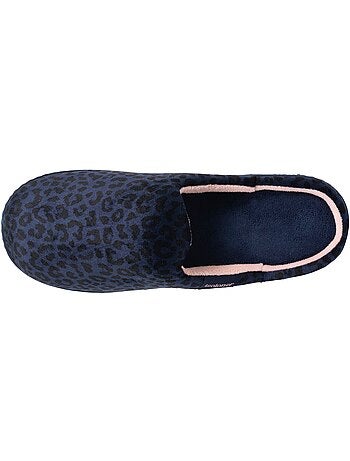 Pantofole mules microvelluto, suola ergonomica, schiuma donna isotoner