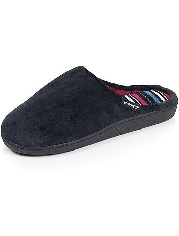 Pantofole mules microvelluto, suola ergonomica, schiuma donna Isotoner